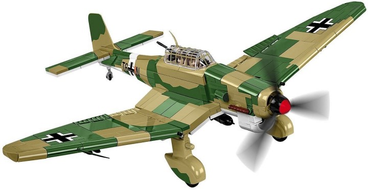 Źródło: COBI; materiały promocyjne - Dźwięk, jaki wydawał ten bombowiec, budził postrach w szeregach wroga. Junkers Ju 87 B-2 firmy COBI w wyprzedaży Black Friday to idealny prezent pod choinkę - wiadomość - 2024-11-14