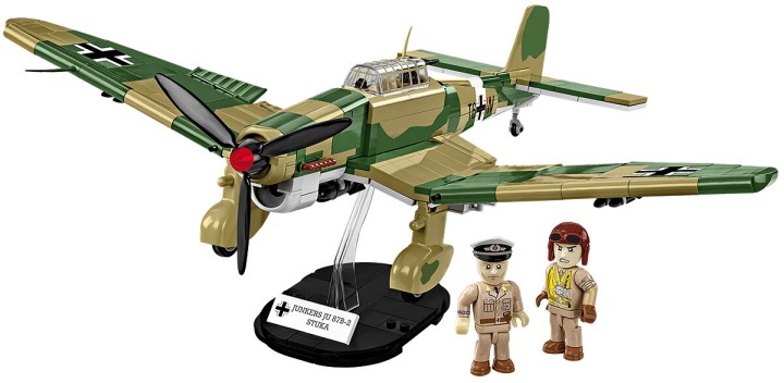 Źródło: COBI; materiały promocyjne - Dźwięk, jaki wydawał ten bombowiec, budził postrach w szeregach wroga. Junkers Ju 87 B-2 firmy COBI w wyprzedaży Black Friday to idealny prezent pod choinkę - wiadomość - 2024-11-14