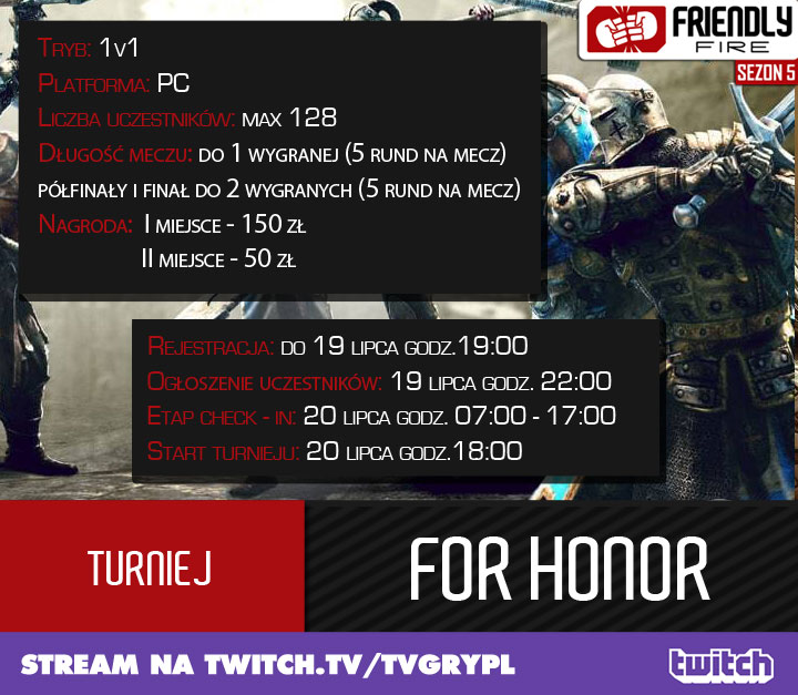 Zapisz się i zagraj na streamie w turnieju For Honor - ilustracja #2