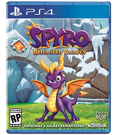 Okładka kolekcji Spyro Reignited Trilogy.