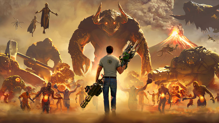 Premiera Serious Sam 4. Zobacz pierwsze 45 minut gry - ilustracja #1