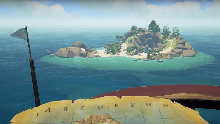 Tak jak mówił Jednooki Joe: „Obejdź urwisko z lewej i pięćdziesiąt kroków na zachód od dużego drzewa”. - Zamknięta alfa Sea of Thieves w przyszły weekend - wiadomość - 2016-12-09