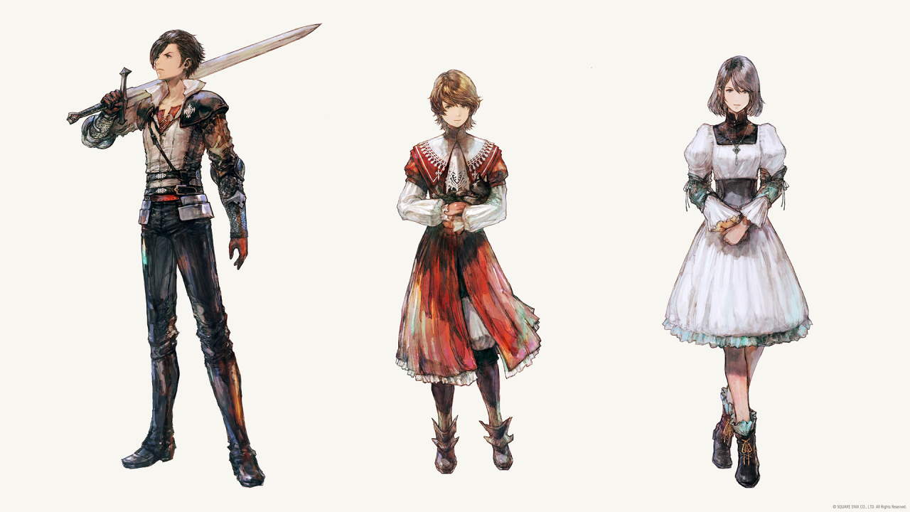 Final Fantasy XVI - prezentacja bohaterów i świata gry - ilustracja #1