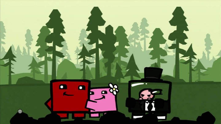 Główni bohaterowie Super Meat Boy są dość osobliwi. - Super Meat Boy od dziś za darmo - wiadomość - 2018-12-28