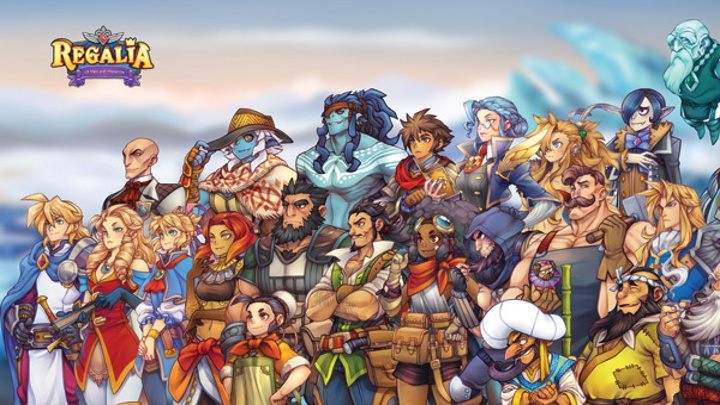 Podczas zabawy w Regalia: Of Men and Monarchs spotkamy ponad 20 unikalnych i lekko ekscentrycznych postaci. - Regalia: Of Men and Monarchs - polskie jRPG zadebiutowało na rynku - wiadomość - 2017-05-19