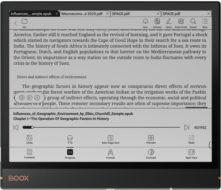 Onyx Boox; materiały promocyjne - Kilka tygodni działania na jednym ładowaniu i obsługa sklepu Google Play - najpoważniejszy konkurent czytnika Kindle Scribe to idealne narzędzie dla studentów i pracowników biurowych - wiadomość - 2024-09-18