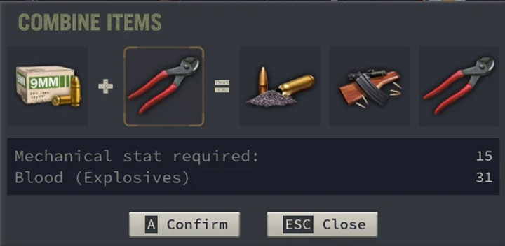 Jagged Alliance 3 mod Ammo and Explosive Disassembly v.1.2