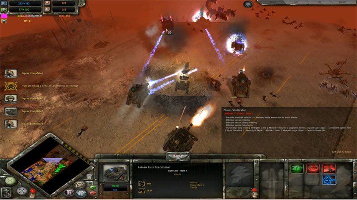 Warhammer 40,000: Dawn of War - Soulstorm mod Cinematic Battles for Soulstorm v.1.7.2