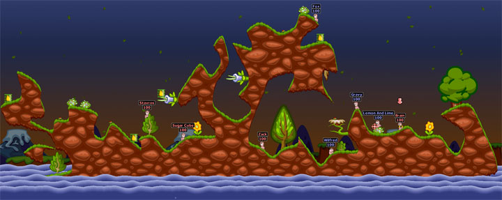 Worms 2 mod ReSolution (Widescreen Fix) v.0.41