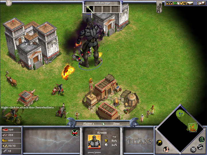 Age of Mythology: The Titans mod Kronos Kicks Ass v.7082010