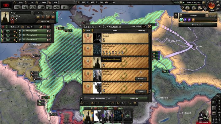 Hearts of Iron IV mod Arda Wars v.2