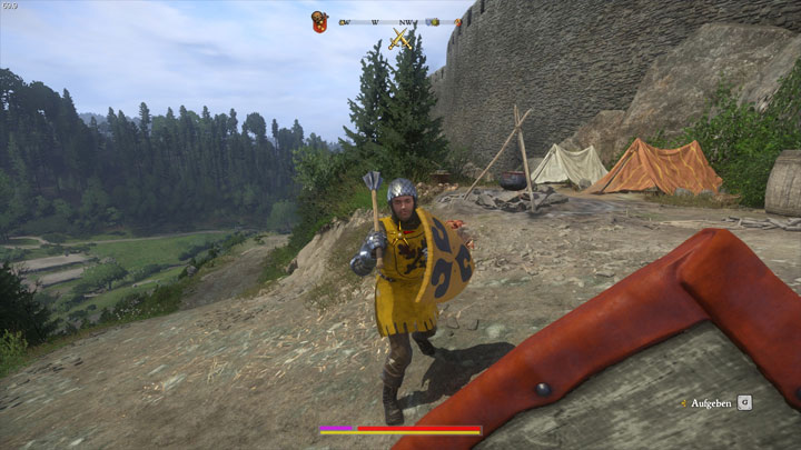 Kingdom Come: Deliverance mod Clean HUD v.0.5