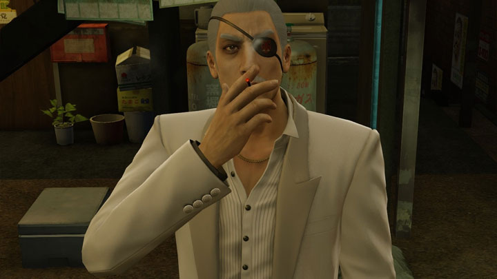 Yakuza 0 mod Old Man Majima White Suit v.5082018
