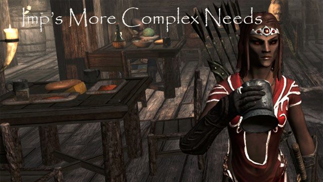 The Elder Scrolls V: Skyrim mod Imp's More Complex Needs v.1.00