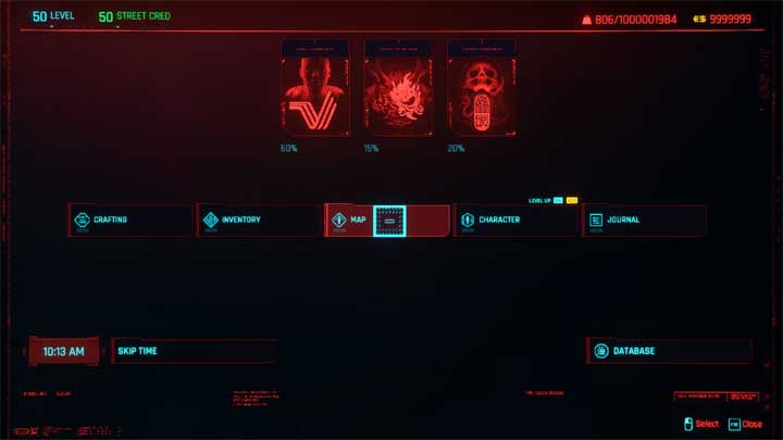 Cyberpunk 2077 mod Unlimited Carry Weight (Cheat Mod) v.1.9.6