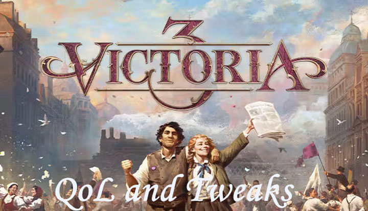 Victoria 3 mod QoL with Tweaks v.1.0