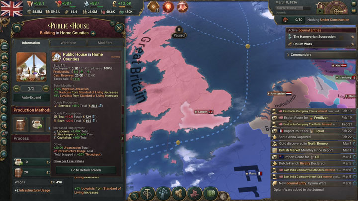 Victoria 3 mod Brewery and Public House v.1.0