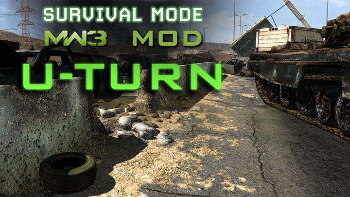 Call of Duty: Modern Warfare 3 mod Survival MW3 Mod U-Turn Map v.1