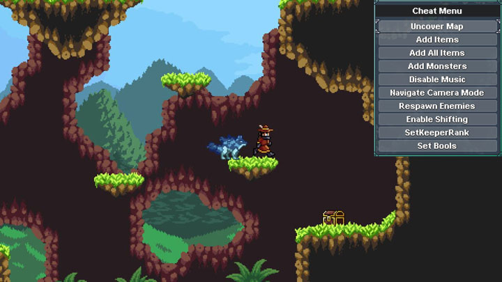 Monster Sanctuary mod Cheat Menu Enabled v.1.0.0