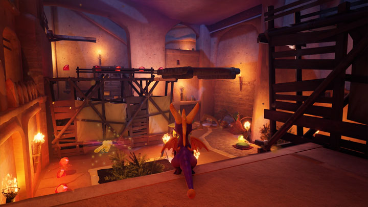 Spyro Reignited Trilogy mod Savannah Citadel Night v.1.0