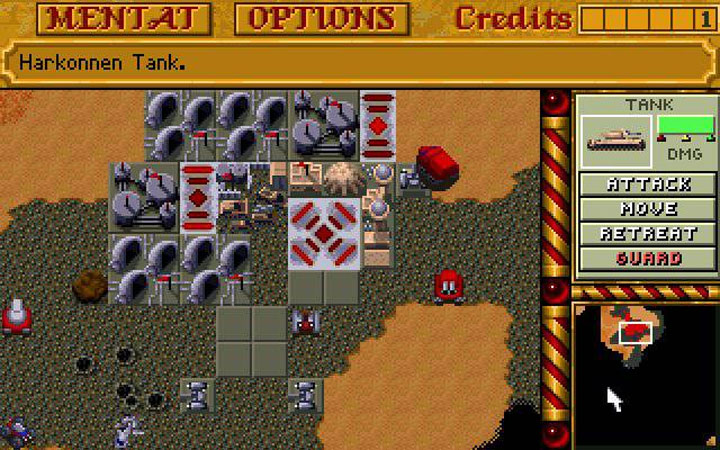 Dune II: Battle for Arrakis mod Dune II Mouse Helper v.1.2