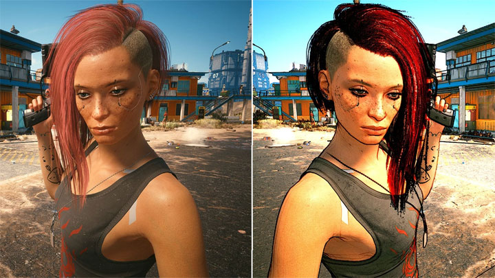 Cyberpunk 2077 mod Borderlandfy2077 v.1.0.1