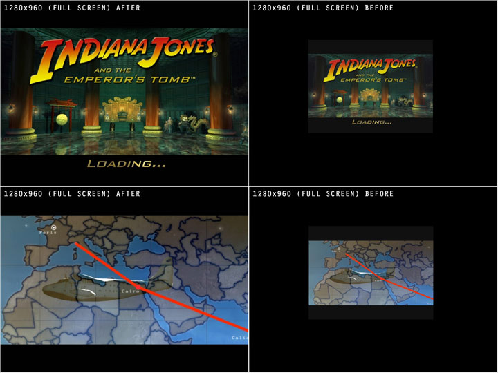 Indiana Jones and the Emperor's Tomb mod Movies/Loading screens fix (Full Screen 1280x960, 1440x1080) v.9032020