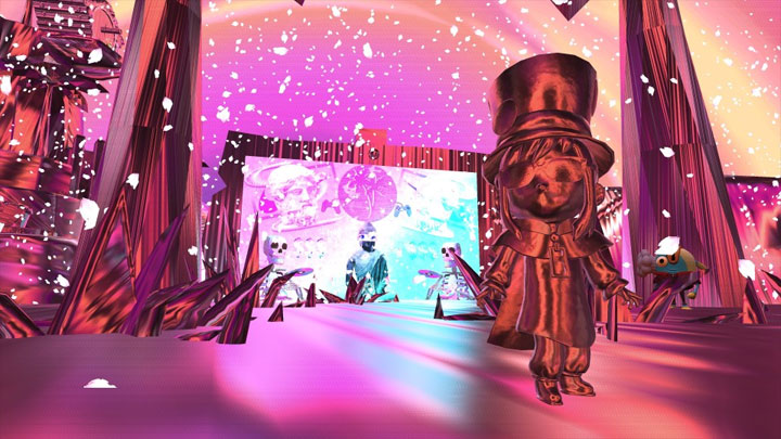 A Hat in Time mod Cherry Mountain Springs - Purple Time Rift v.1.0.0
