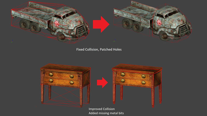 Fallout: New Vegas - Krwawa Forsa mod New Vegas Mesh Improvement Mod v.1.1.0