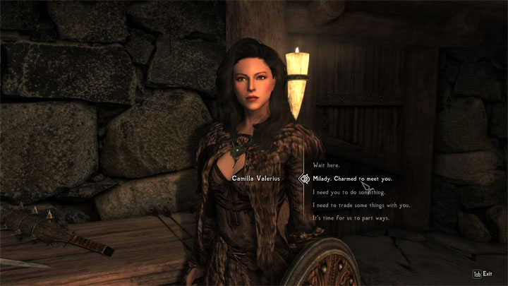 The Elder Scrolls V: Skyrim Special Edition mod Camilla will follow - Replacer and Preset v.1.0