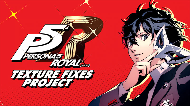 Persona 5 Royal mod P5R Texture Fixes Project v.1.3.2