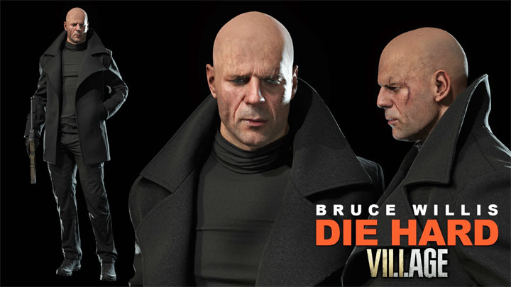 Resident Evil Village mod John Macclane DieHard Village v.1.0