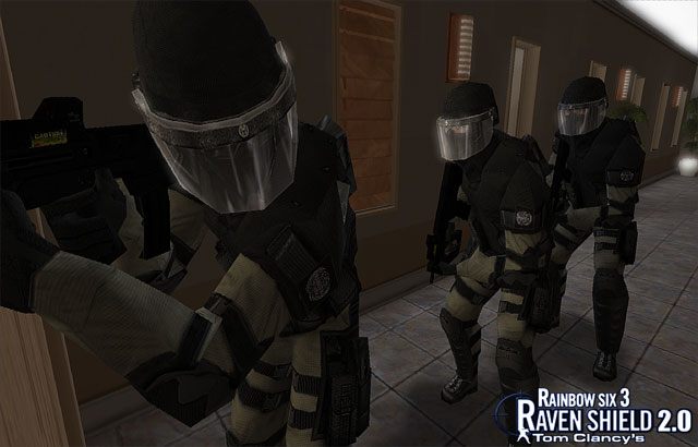 rainbow six raven shield mods