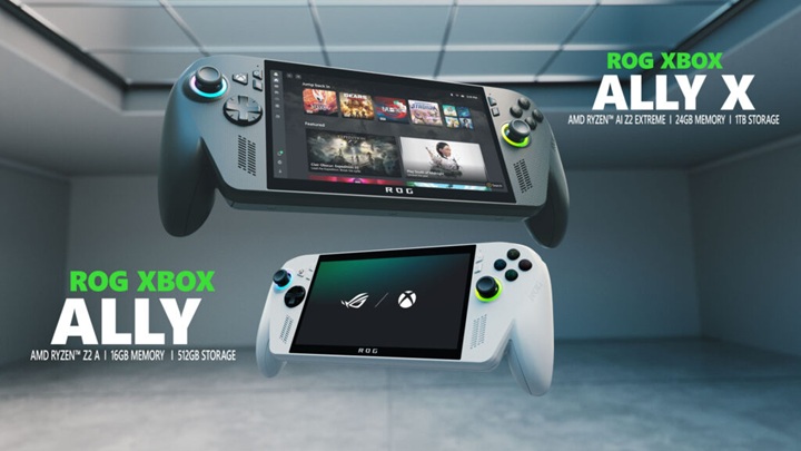 Handheldy z rodziny Xbox. Źródło: Microsoft. - ROG Xbox Ally i ROG Xbox Ally X vs. Nintendo Switch 2. Sprawdzamy, jak handheld Microsoftu prezentuje się na tle hybrydowej konsoli Nintendo - wiadomość - 2025-06-10