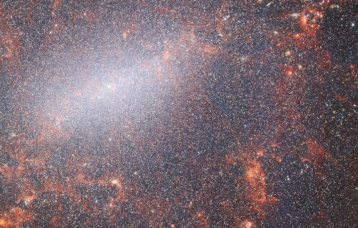 Niezwykłe spostrzeżenia Teleskopu Webba: Lepsze spojrzenie na galaktykę NGC 5068 i jej gwiazdozbiór - ilustracja #1