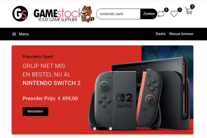 Źródło: Game-stock - Można już zamawiać Nintendo Switch 2; w jednym ze sklepów ruszył pre-order - wiadomość - 2025-03-25