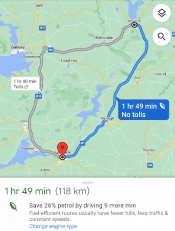 Szybko czy ekologicznie? Google Maps pozwoli wybrać trasę - ilustracja #1