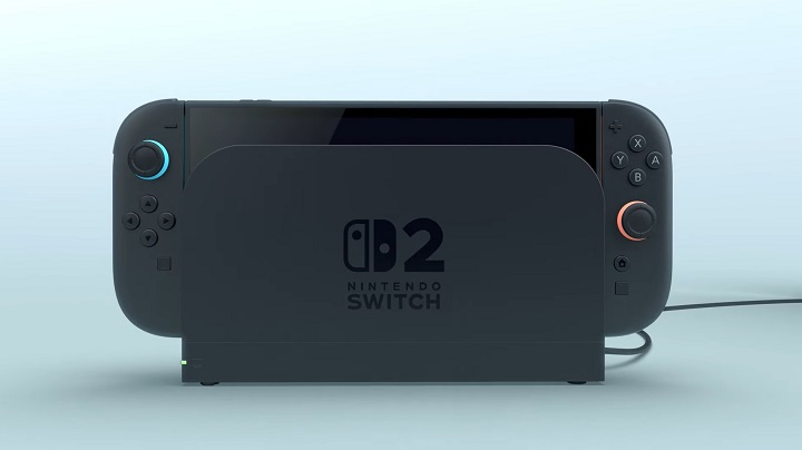 Nintendo Switch 2 w stacji dokującej. Źródło: Nintendo / YouTube. - Wszystko o Nintendo Switch 2 - data premiery, specyfikacja, cena. Na bieżąco aktualizowane informacje - wiadomość - 2025-04-25