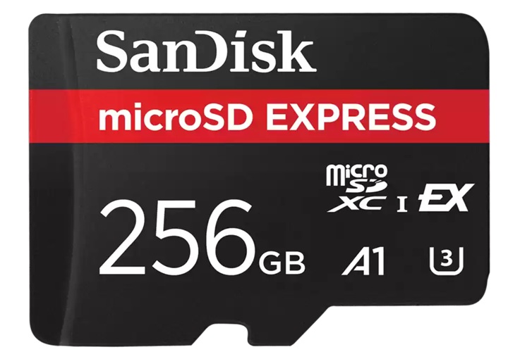 Karta microSD Express firmy SanDisk. Źródło: SanDisk. - Wszystko o Nintendo Switch 2 - data premiery, specyfikacja, cena. Na bieżąco aktualizowane informacje - wiadomość - 2025-04-25