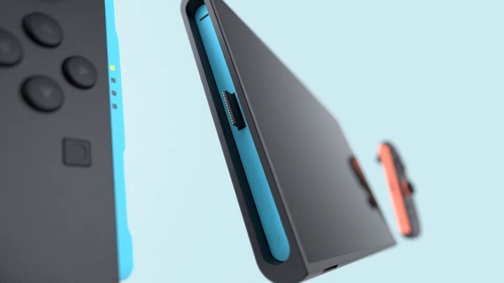 Nowy system mocowania Joy-Conów w Nintendo Switch 2. Źródło: Nintendo / YouTube. - Wszystko o Nintendo Switch 2 - data premiery, specyfikacja, cena. Na bieżąco aktualizowane informacje - wiadomość - 2025-04-25