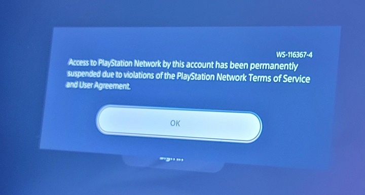 Konta PlayStation są trwale zawieszane bez wyraźnej przyczyny, gracze są zaskoczeni - ilustracja #1