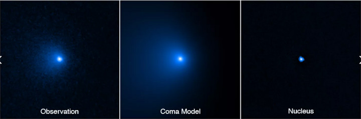 Największa kometa zauważona przez naukowców - ilustracja #1