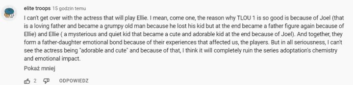 Wygląd Ellie w serialu The Last of Us jest ostro komentowany przez fanów - ilustracja #4