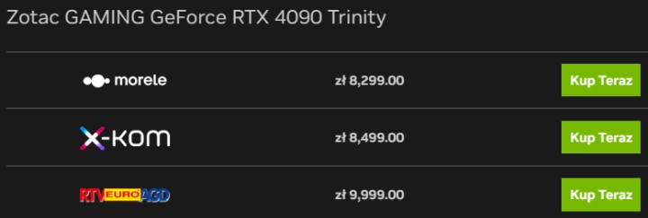 RTX 4090 oficjalnie z niższą ceną, choć nadal jest piekielnie drogi - ilustracja #2