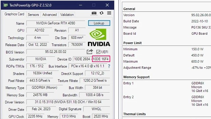 Nvidia po cichu zmienia konfigurację RTX 4090 - ilustracja #1