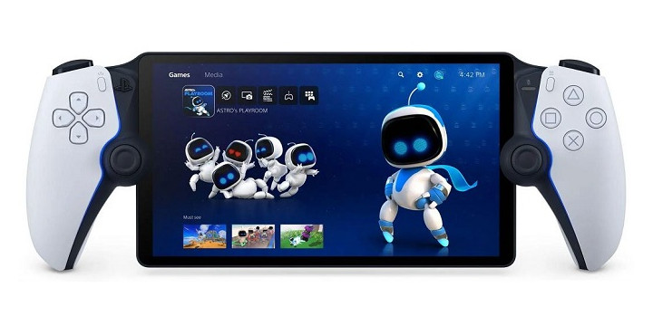 PlayStation Portal ma wymiary 33,7 x 15 x 9,5 cm i waży 540 g. Źródło: Sony - Dzięki temu sprzętowi zagrasz w The Last of Us w pociągu. PlayStation Portal to furtka do przenośnej rozgrywki - wiadomość - 2025-05-18