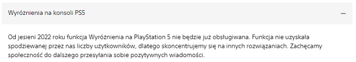 Sony wkrótce usunie jedną z funkcji PS5; gracze z niej nie korzystali - ilustracja #1