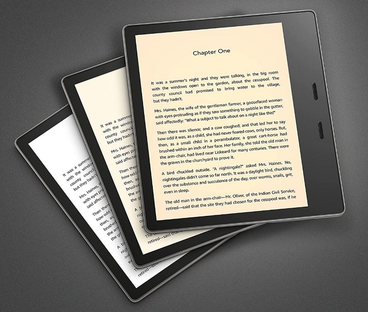 Tylko w tym czytniku e-booków Amazon Kindle znajdziesz przyciski do zmiany stron - ilustracja #1