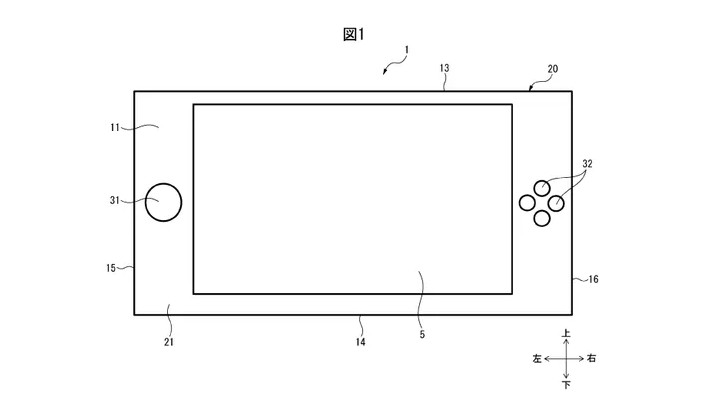 Tak może wyglądać Switch 2, nowy patent ujawnia potencjalne szczegóły konsoli Nintendo - ilustracja #1