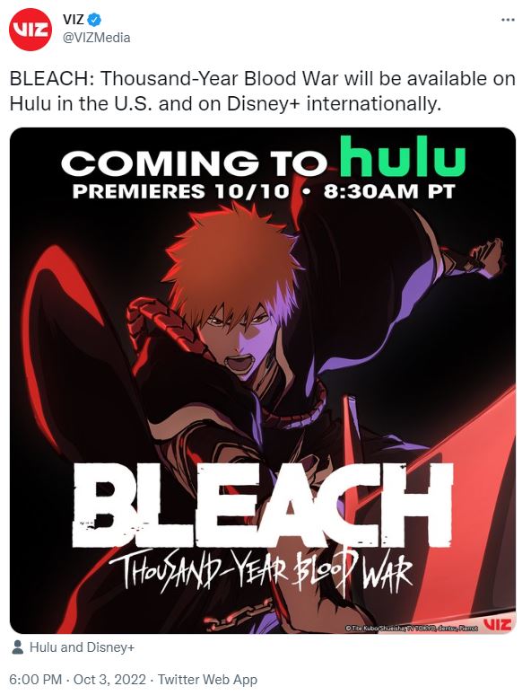 Bleach: Thousand-Year Blood War obejrzymy na Disney Plus - ilustracja #1